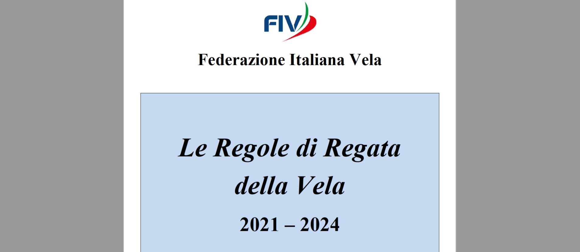 Regole di Regata 2025-2028