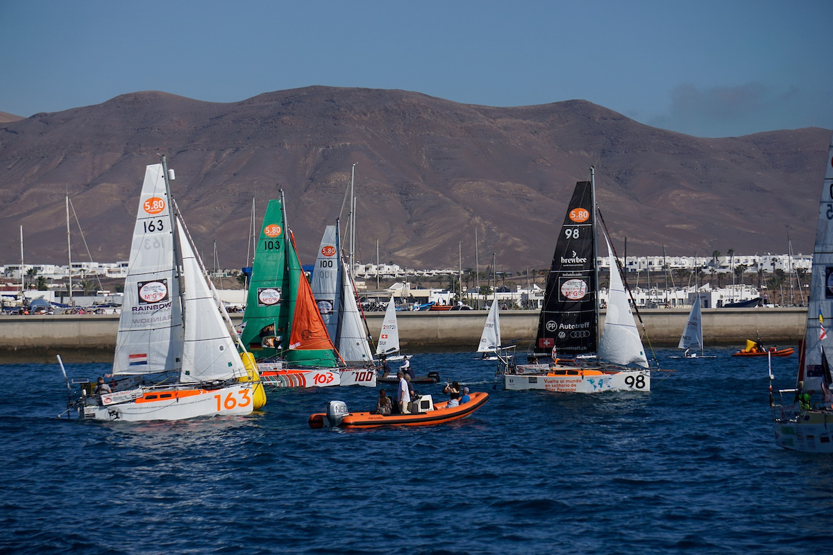 Partita la McIntyre Globe 580 Transat