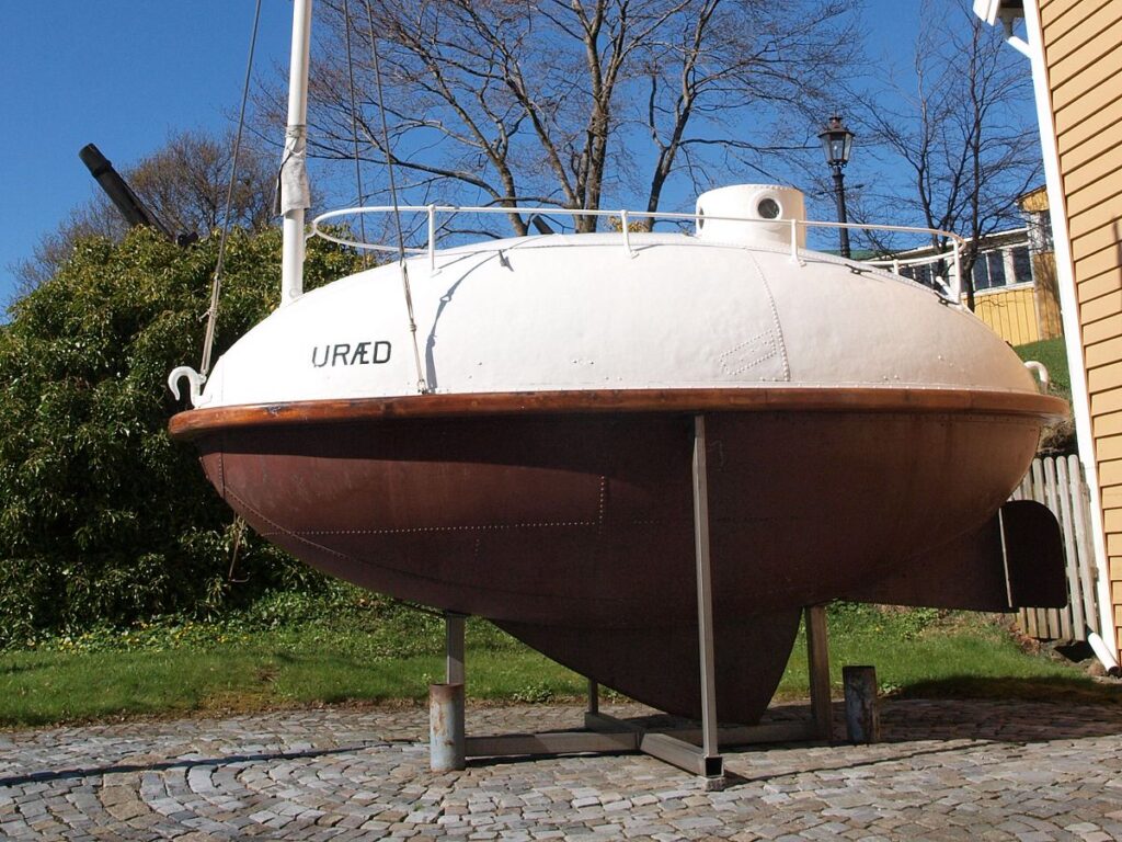 Ole Brude ha attraversato l'Atlantico a bordo di un uovo a vela, nel 1904