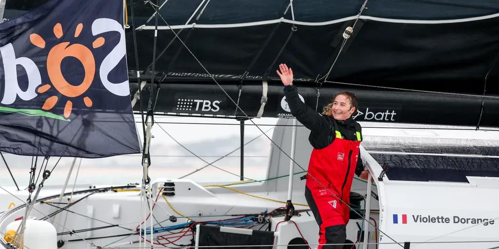 Violette Dorange 25°, la più giovane velista di sempre a completare il Vendée Globe