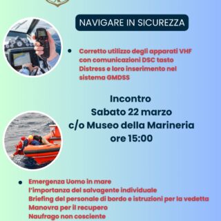 Navigare in sicurezza con la Lega Navale Italiana sez. Viareggio