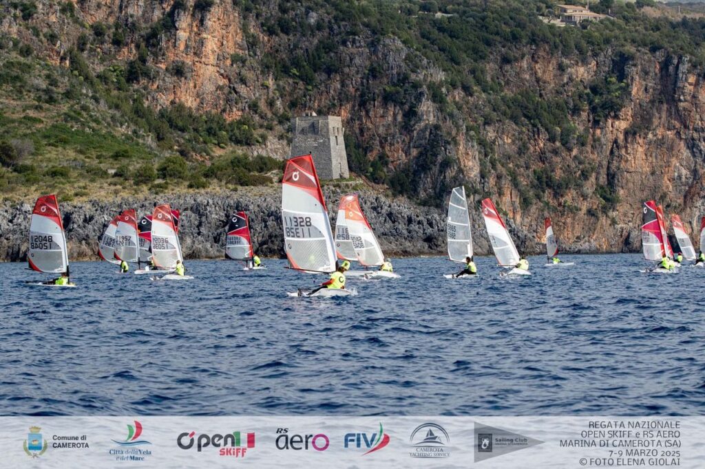 1ª Regata Nazionale OpenSkiff e RS Aero a Marina di Camerota - Classifiche e Foto